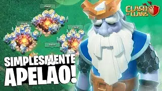 CHEGOU A TROPA MAIS INSANA DO HALLOWEEN! TESTEI CONTRA UM CV15 FULL! - Clash of Clans
