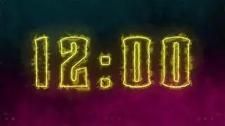 12 Minute Timer [⚡ Electric ⚡]