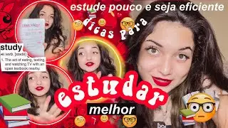 DICAS DE ESTUDO QUE NINGUÉM TE CONTA 📚💪🏼