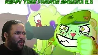Happy Tree Friends Amnesia 2.5 & 6.5 PAINT IT BLACK & BIO NUTTY Re-upload Reaction