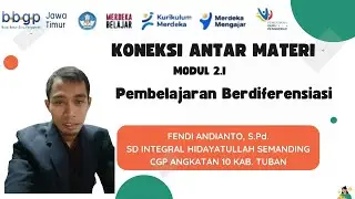 Koneksi Antar Materi   Modul 2.1