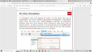 RC Filter Simulation