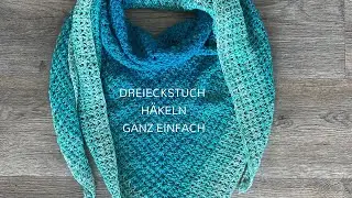 Dreieckstuch häkeln für Anfänger