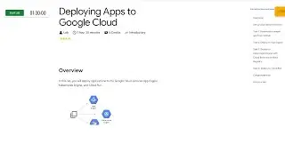 Qwiklabs | Deploying Apps to Google Cloud