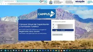 Video Instructivo Acceso al Campus Virtual de Capacitación y Formación Turística