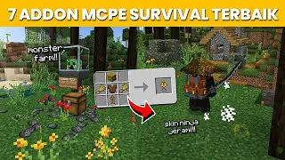 7 ADDON MCPE TERBAIK UNTUK SURVIVAL MINECRAFT 1.20/1.21