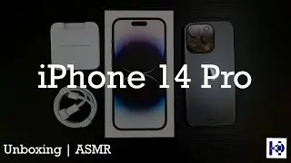 iPhone 14 Pro 256GB Space Black | Unboxing | ASMR
