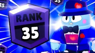 АПНУЛ ЛУ НА 35 РАНГ!!!В СОЛО ШД BRAWL STARS😱☺️