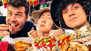 Mostré comida MEXICANA a mi carnal colombiano 