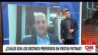 ¿Cuáles son los destinos preferidos en Fiestas Patrias? Director nacional de Sernatur en CNN Chile