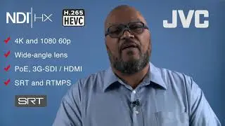 Introducing JVC’S KY-PZ400/200 series PTZ cameras with NDI/HX and SRT streaming