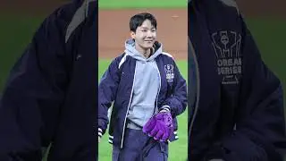 J-Hope At Korean Series 2024 - Samsung Lions Vs. Kia Tigers & more #bts