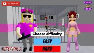 Police Girl Prison Run! (Obby) | Roblox #roblox #scaryobby