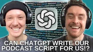 ChatGPT Ai created us a podcast script!?