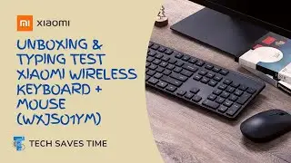 Unboxing & Typing Test Xiaomi Wireless Keyboard + Mouse Combo (WXJSO1YM) 2022