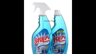 Drinking window spray prank