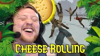 CHEESE ROLLING // Free Game Friday (Multiplayer Ragdoll Physics)