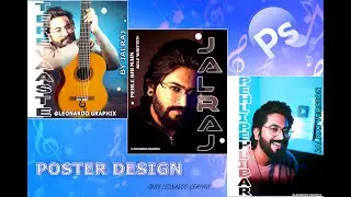 Modern Social media Poster Design Idea in Adobe Photoshop |Typography | Tutorial