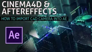 CINEMA4D TUTORIAL HOW TO IMPORT C4D CAMERA TO AFTEREFFECTS |  Broadcast Design Tutorial
