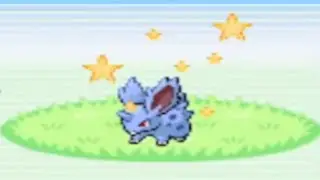 Live Shiny Nidoran Male after 6,440 REs in the Fire Red Safari Zone! (BMQ #10)
