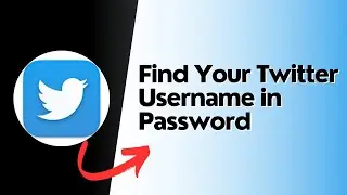 How to Find your Twitter Username in Password