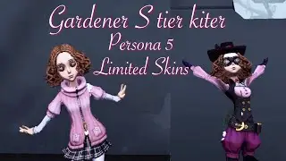 【Identity V】Gardener is BROKEN! || Persona 5 Limited Skins “Noir” & “Haru Okumura” Gameplay