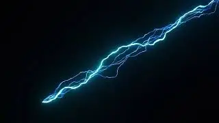Cinematic Lightning VFX Test (like the old days)