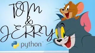 TOM AND JERRY USING PYTHON | PYTHON TURTLE GRAPHICS | PYTHONJI