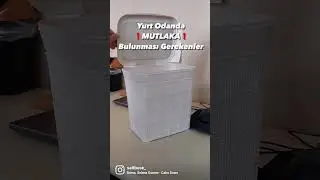 Yurt İhtiyaç Listesi🛋️ #üniversite