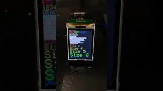 Arduino_GFX JBT6K71 8-bit parallel 240x320