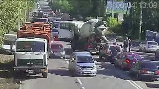 Наезд на пешехода. ДТП ул. Добрынина. 03.07.18.