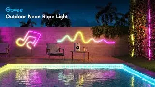 Illuminate your Yard in Colors with Govee Outdoor Neon Rope Light
