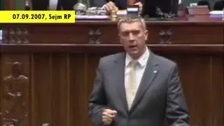 Giertych demaskuje Kurskiego (frag. debaty nad samorozwiązaniem Sejmu V Kadencji, 07.09.2007)