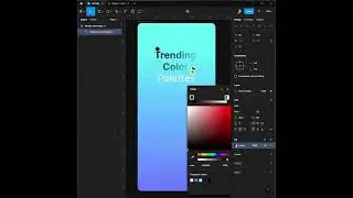 Trending Color 2022 in Figma |   #webuidesign #webuiux #webhead  #webdesign #shorts   #shortsvideo