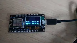 ESP8266 Oled Module - MicroPython Demo