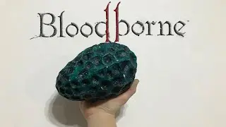 Как сделать миндальный камень из бумаги/Bloodborne