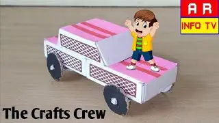 matchbox car  How to Make a Toy Car at Home Easy   The Crafts Crew