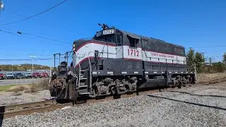 Switching at Everett Railroad Company - Railfanning - Duncansville, PA (10/17/24)