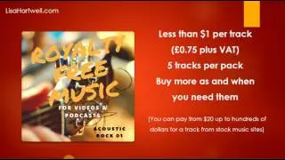 Royalty Free Music for Videos - Acoustic Rock Pack 1