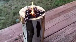 A little ambiance for the night.