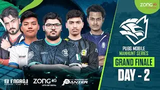Zong PUBG Mobile Manhunt Series Grand Finals | Day 2 | Panzer Esports