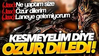 KESMEYELİM DİYE ÖZÜR DİLEDİ !! TOPU CAMPLADIK KULE ALTINDAN ÇIKAMADI !! DUO GAREN FOR WİN !!