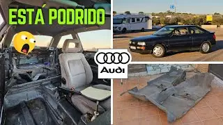 SORPRESAS en este AUDI de 1000€ al DESMONTARLO- Audi Coupe 2.2E Parte #06