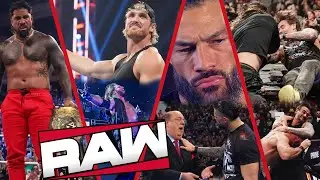 WWE 15 April 2025 Monday Night RAW Highlights - WWE RAW 15/4/2025 Show Highlights {WWE2K24 RAW Show}