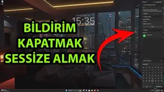 Windows Bildirimleri Kapatmak - Sessize Almak