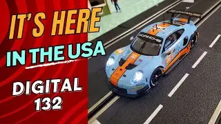 Carrera Porsche 911 RSR Gulf Racing 86. Silverstone 2018 Slot Car.