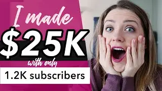How to Make Money on YouTube with a Small Channel (Small Channel Tips)