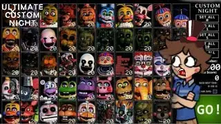 RARE EASTER EGG ALREADY?!?!?!?!?! | Ultimate Custom Night Part 1