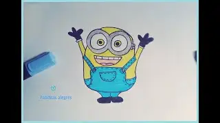 Como dibujar un MINION fácil
