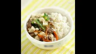 [29ST]고체육수 '순간'을 이용한 유아식 레시피｜마파두부밥